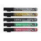 Set 5 Glossy Colors Deco Acrylic Marker, 1.2mm Thickness, Gold, Silver, Black, Red, Green / Pebeo
